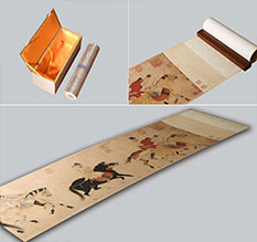 张家界馆藏书画复制博物馆书画复制服务